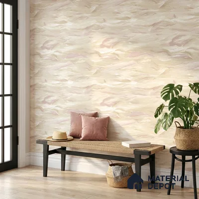 23854 | 10 Meter x 21 Inches Marble Look Wallpaper - 57.41 Sq. Ft. | Minimum 10% wastage during installation
