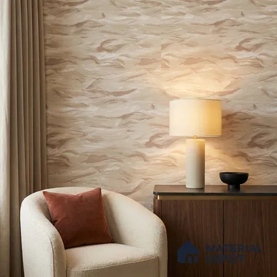 23858 | 10 Meter x 21 Inches Marble Look Wallpaper - 57.41 Sq. Ft. | Minimum 10% wastage during installation