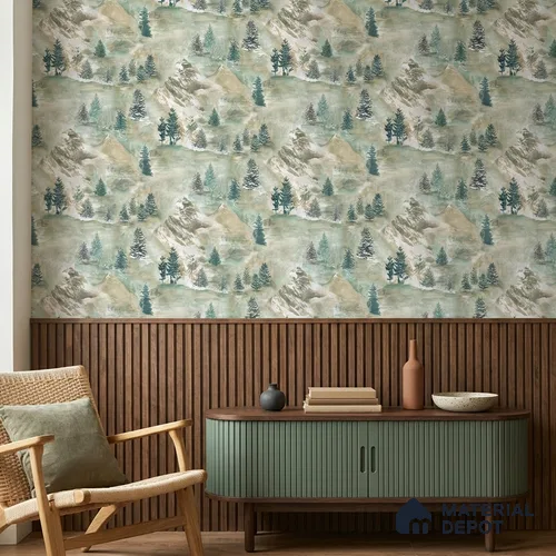 23861 | 10 Meter x 21 Inches Nature Look Wallpaper - 57.41 Sq. Ft. | Minimum 15% wastage during installation