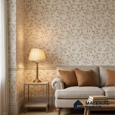 9005 | 10 Meter x 21 Inch  Florals Look Wallpaper - 57 Sq. Ft. | Minimum 15% wastage during installation