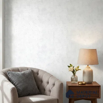 9003 | Pale Lavender Plaster Texture Patterned Wallpaper - 10 Meter x 21 Inch, 57 Sq. Ft. (Min. 15% Wastage)