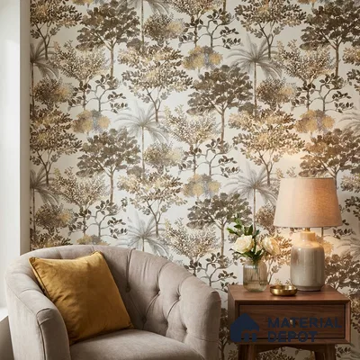 9014 | 10 Meter x 21 Inch  Tropical Look Wallpaper - 57 Sq. Ft. | Minimum 15% wastage during installation