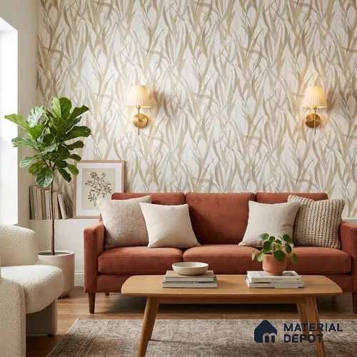 9020 | 10 Meter x 21 Inch Tropical Look Wallpaper - 57 Sq. Ft. | Minimum 15% wastage during installation