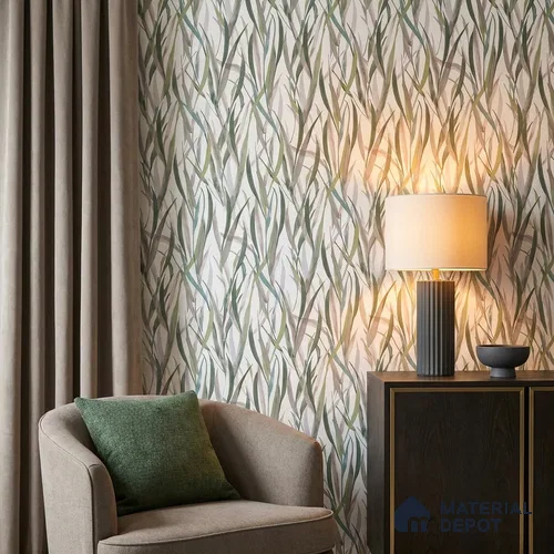 9025 | 10 Meter x 21 Inch Tropical Look Wallpaper - 57 Sq. Ft. | Minimum 15% wastage during installation