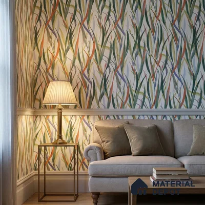 9027 | 10 Meter x 21 Inch  Tropical Look Wallpaper - 57 Sq. Ft. | Minimum 15% wastage during installation