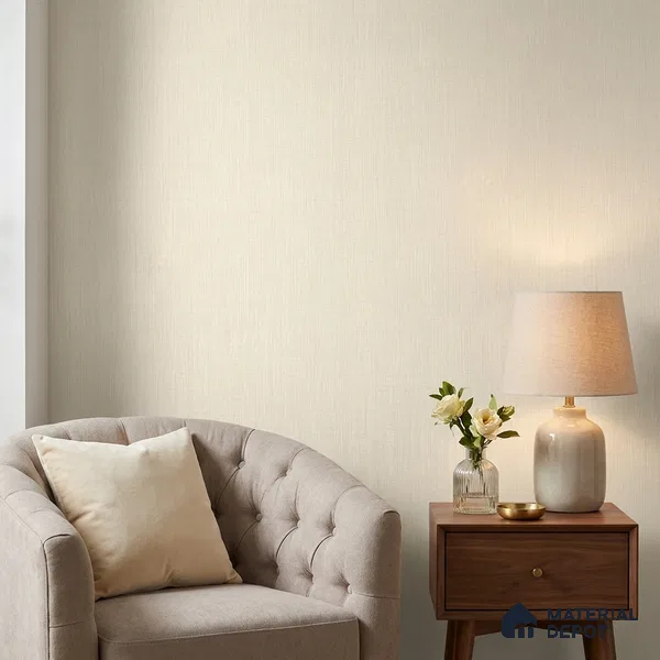 9059 | 10 Meter x 21 Inch Fabric Look Wallpaper - 57 Sq. Ft. | Minimum 10% wastage during installation