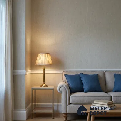 9060 | 10 Meter x 21 Inch  Fabric Look Wallpaper - 57 Sq. Ft. | Minimum 10% wastage during installation