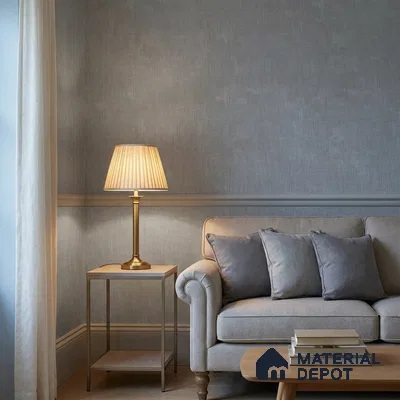 9070 | 10 Meter x 21 Inch  Fabric Look Wallpaper - 57 Sq. Ft. | Minimum 10% wastage during installation