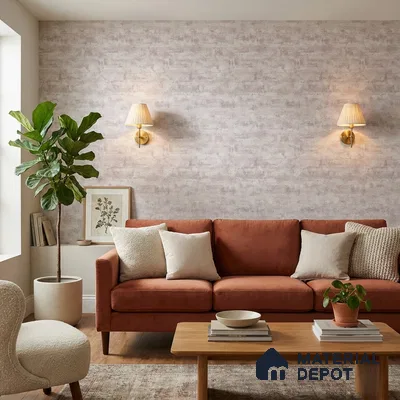 9073 | 10 Meter x 21 Inch  Patterned Look Wallpaper - 57 Sq. Ft. | Minimum 15% wastage during installation