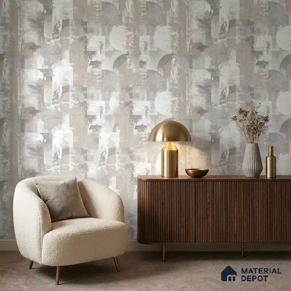 74033-2 | 5 Meter x 42 Inch 74033 Patterned Look Wallpaper - 57.41 Sq. Ft. | Minimum 15% wastage during installation