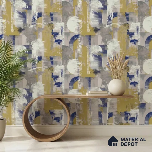 74033-4 | 5 Meter x 42 Inch 74033 Patterned Look Wallpaper - 57.41 Sq. Ft. | Minimum 15% wastage during installation