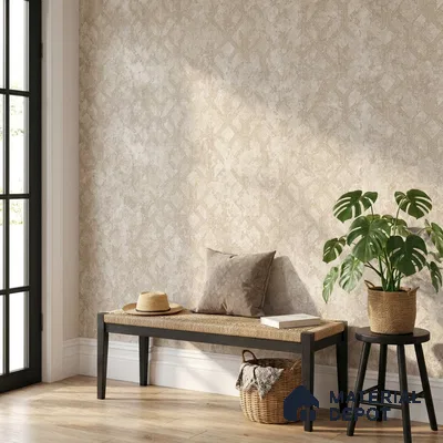 74038-5 | 5 Meter x 42 Inch 74038 Patterned Look Wallpaper - 57.41 Sq. Ft. | Minimum 15% wastage during installation