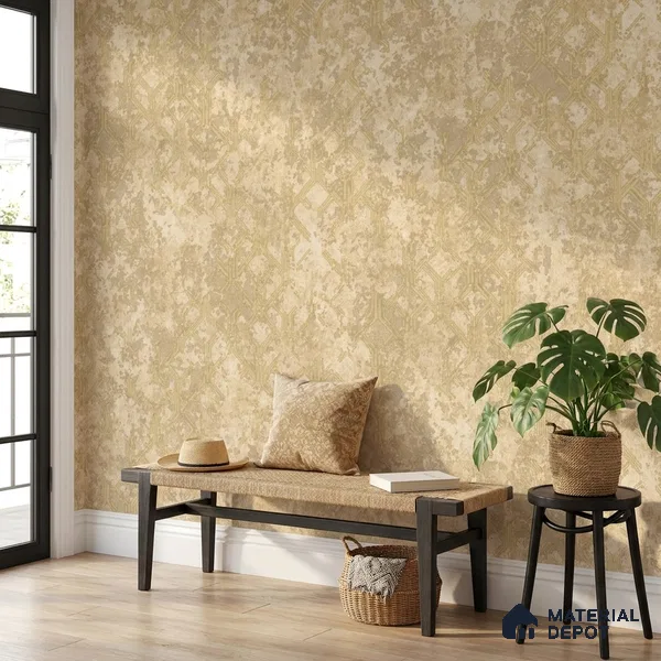 74038-6 | 5 Meter x 42 Inch 74038 Patterned Look Wallpaper - 57.41 Sq. Ft. | Minimum 15% wastage during installation