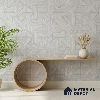 74035-1 | 5 Meter x 42 Inch 74035 Geometric Look Wallpaper - 57.41 Sq. Ft. | Minimum 15% wastage during installation