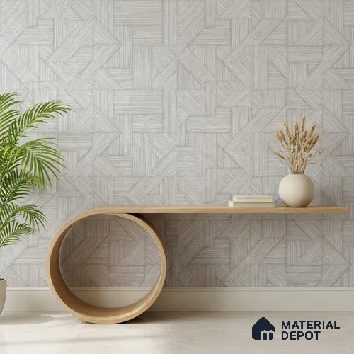 74035-1 | 5 Meter x 42 Inch 74035 Geometric Look Wallpaper - 57.41 Sq. Ft. | Minimum 15% wastage during installation