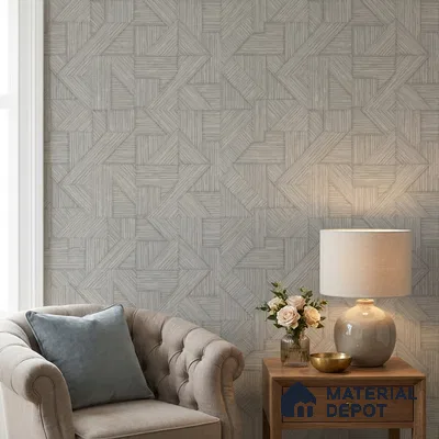 74035-3 | 5 Meter x 42 Inch 74035 Geometric Look Wallpaper - 57.41 Sq. Ft. | Minimum 15% wastage during installation