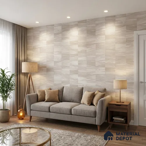 74049-2 | 5 Meter x 42 Inch 74049 Patterned Look Wallpaper - 57.41 Sq. Ft. | Minimum 15% wastage during installation