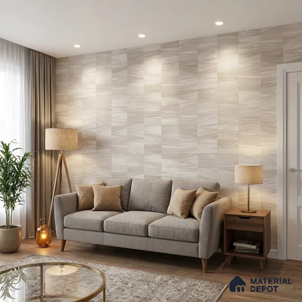 74049-2 | 5 Meter x 42 Inch 74049 Patterned Look Wallpaper - 57.41 Sq. Ft. | Minimum 15% wastage during installation