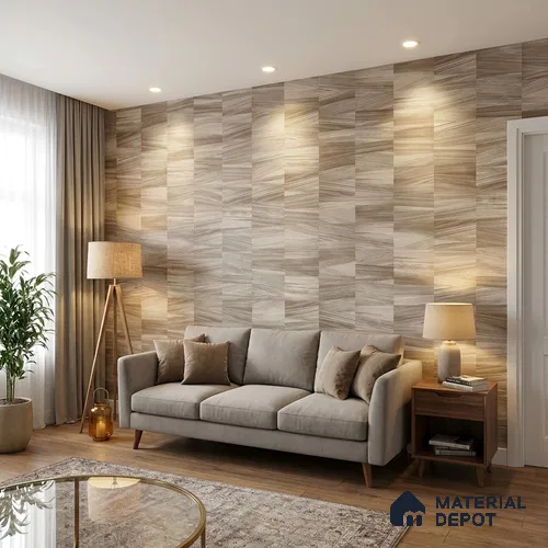 74049-4 | 5 Meter x 42 Inch 74049 Patterned Look Wallpaper - 57.41 Sq. Ft. | Minimum 15% wastage during installation