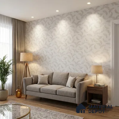 74042-1 | 5 Meter x 42 Inch 74042 Florals Look Wallpaper - 57.41 Sq. Ft. | Minimum 15% wastage during installation