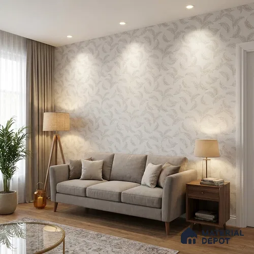 74042-1 | 5 Meter x 42 Inch 74042 Florals Look Wallpaper - 57.41 Sq. Ft. | Minimum 15% wastage during installation