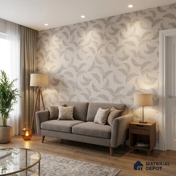 74042-2 | 5 Meter x 42 Inch 74042 Florals Look Wallpaper - 57.41 Sq. Ft. | Minimum 15% wastage during installation