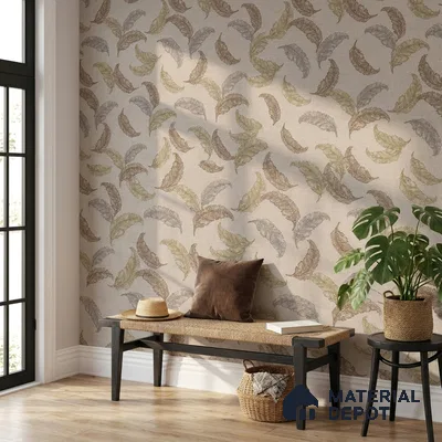 74042-4 | 5 Meter x 42 Inch 74042 Florals Look Wallpaper - 57.41 Sq. Ft. | Minimum 15% wastage during installation