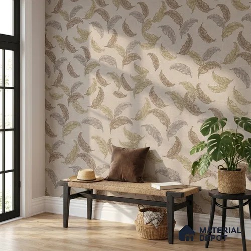 74042-4 | 5 Meter x 42 Inch 74042 Florals Look Wallpaper - 57.41 Sq. Ft. | Minimum 15% wastage during installation