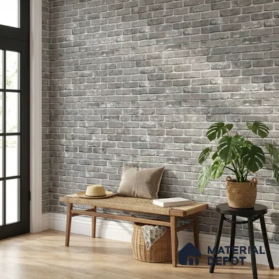 74046-2 | 5 Meter x 42 Inch 74046 Brick Look Wallpaper - 57.41 Sq. Ft. | Minimum 15% wastage during installation