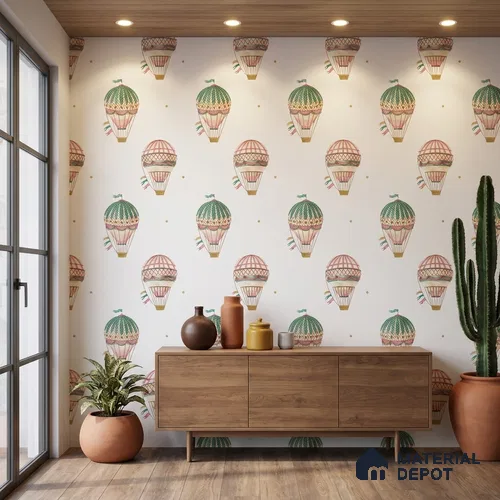 5175-1 | 4 Meter x 42 Inches Patterned Look Wallpaper - 45.94 Sq. Ft. | Minimum 15% wastage during installation