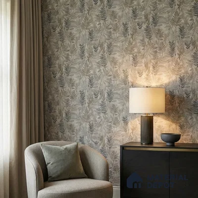 WK160-58 | 10 Meter x 21 Inches Florals Look Wallpaper - 57.37 Sq. Ft. | Minimum 15% wastage during installation