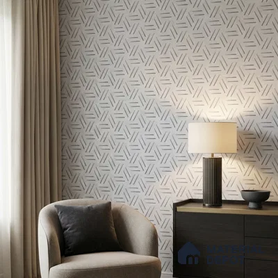 WK160-46 | 10 Meter x 21 Inches Patterned Look Wallpaper - 57.37 Sq. Ft. | Minimum 15% wastage during installation