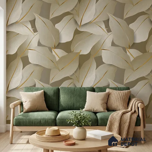 1133 | 10 Meter x 21 Inches Florals Look Wallpaper - 57.37 Sq. Ft. | Minimum 15% wastage during installation