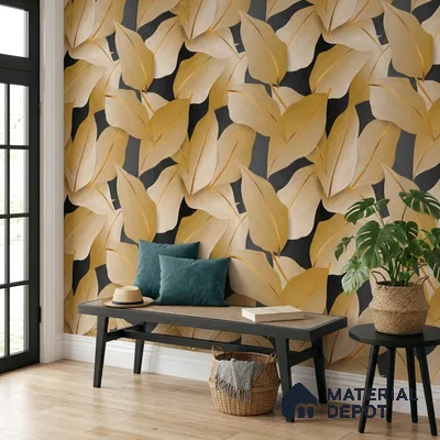 1130 | 10 Meter x 21 Inches Florals Look Wallpaper - 57.37 Sq. Ft. | Minimum 15% wastage during installation