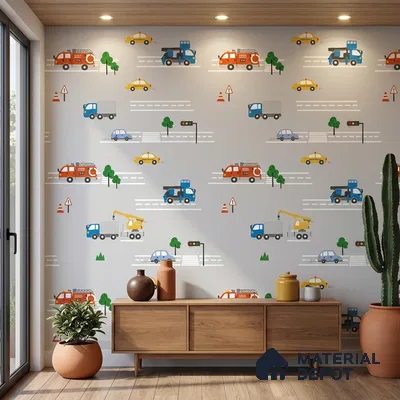 5182-1 | 4 Meter x 42 Inches Patterned Look Wallpaper - 45.94 Sq. Ft. | Minimum 15% wastage during installation