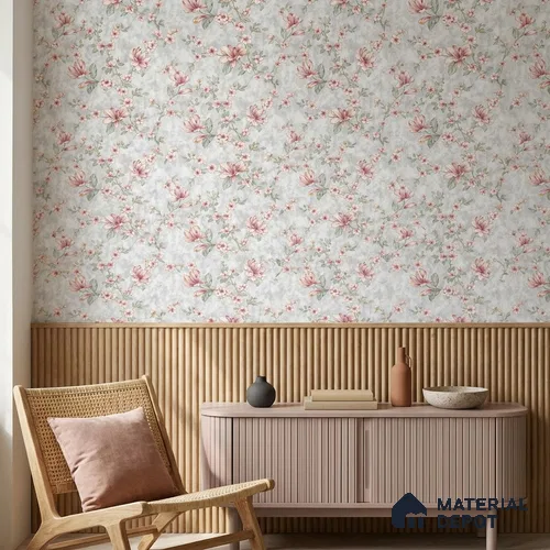 WK160-15 | 10 Meter x 21 Inches Florals Look Wallpaper - 57.37 Sq. Ft. | Minimum 15% wastage during installation