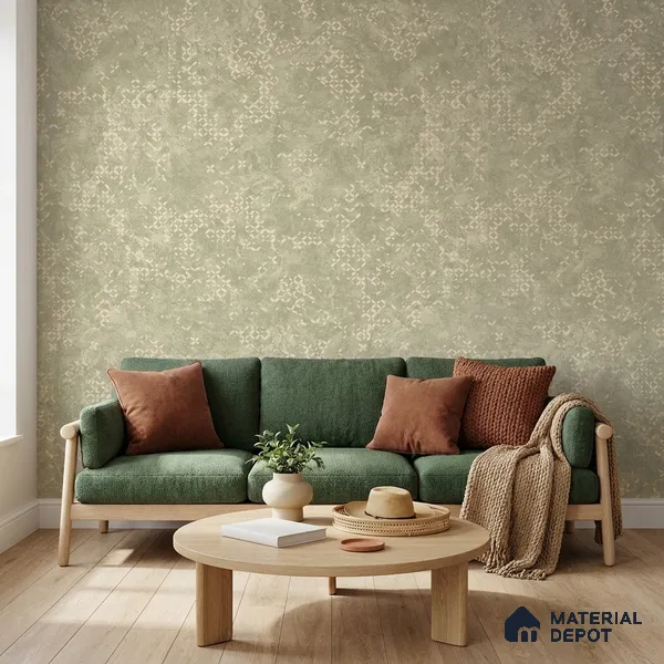 1143 | 10 Meter x 21 Inches Patterned Look Wallpaper - 57.37 Sq. Ft. | Minimum 15% wastage during installation