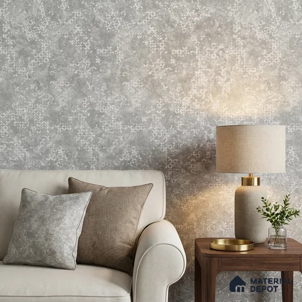 1147 | 10 Meter x 21 Inches Patterned Look Wallpaper - 57.37 Sq. Ft. | Minimum 15% wastage during installation