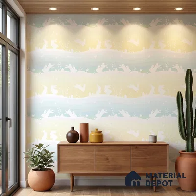 5174-1 | 4 Meter x 42 Inches Patterned Look Wallpaper - 45.94 Sq. Ft. | Minimum 15% wastage during installation