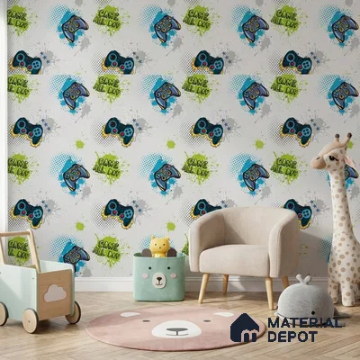 5160-1 | 4 Meter x 42 Inches Patterned Look Wallpaper - 45.94 Sq. Ft. | Minimum 15% wastage during installation