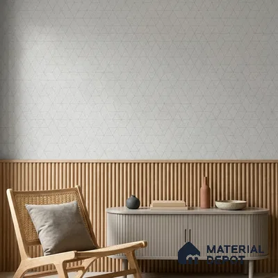 WK160-26 | 10 Meter x 21 Inches Geometric Look Wallpaper - 57.37 Sq. Ft. | Minimum 15% wastage during installation