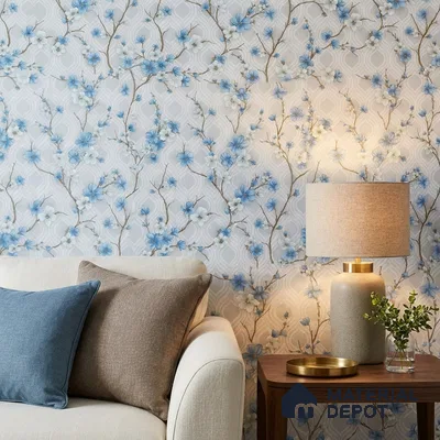 1121 | 10 Meter x 21 Inches Florals Look Wallpaper - 57.37 Sq. Ft. | Minimum 15% wastage during installation