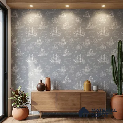 5163-3 | 4 Meter x 42 Inches Patterned Look Wallpaper - 45.94 Sq. Ft. | Minimum 15% wastage during installation