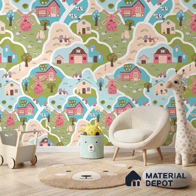 5169-2 | 4 Meter x 42 Inches Abstract Look Wallpaper - 45.94 Sq. Ft. | Minimum 15% wastage during installation