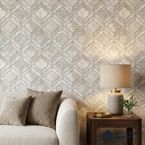 1115 | 10 Meter x 21 Inches Patterned Look Wallpaper - 57.37 Sq. Ft. | Minimum 15% wastage during installation