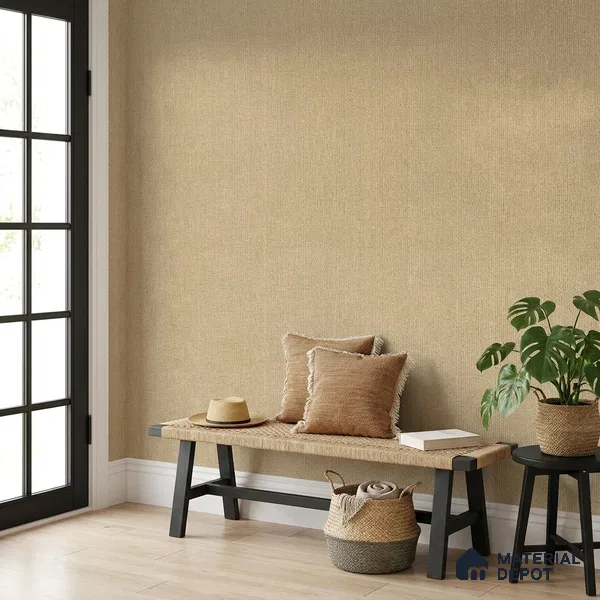 88673-4 | 5 Meter x 42 Inches Fabric Look Wallpaper - 57 Sq. Ft. | Minimum 10% wastage during installation