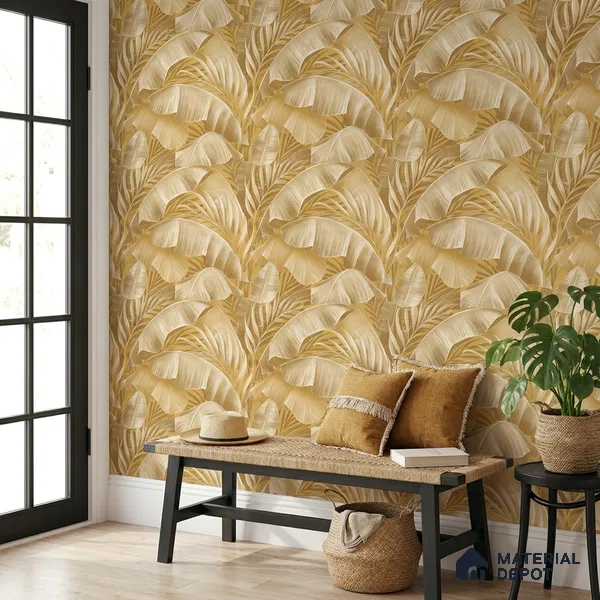 88657-2 | 5 Meter x 42 Inches Florals Look Wallpaper - 57 Sq. Ft. | Minimum 15% wastage during installation