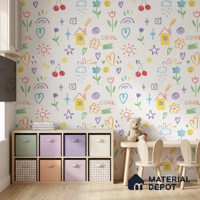 5194-1 | 4 Meter x 42 Inches Abstract Look Wallpaper - 45.94 Sq. Ft. | Minimum 15% wastage during installation