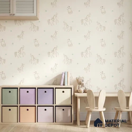 5189-2 | 4 Meter x 42 Inches Animal Print Look Wallpaper - 45.94 Sq. Ft. | Minimum 15% wastage during installation