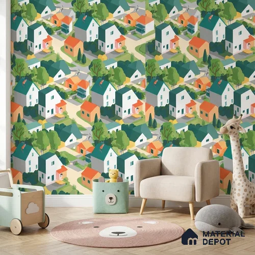 5172-1 | 4 Meter x 42 Inches Abstract Look Wallpaper - 45.94 Sq. Ft. | Minimum 15% wastage during installation